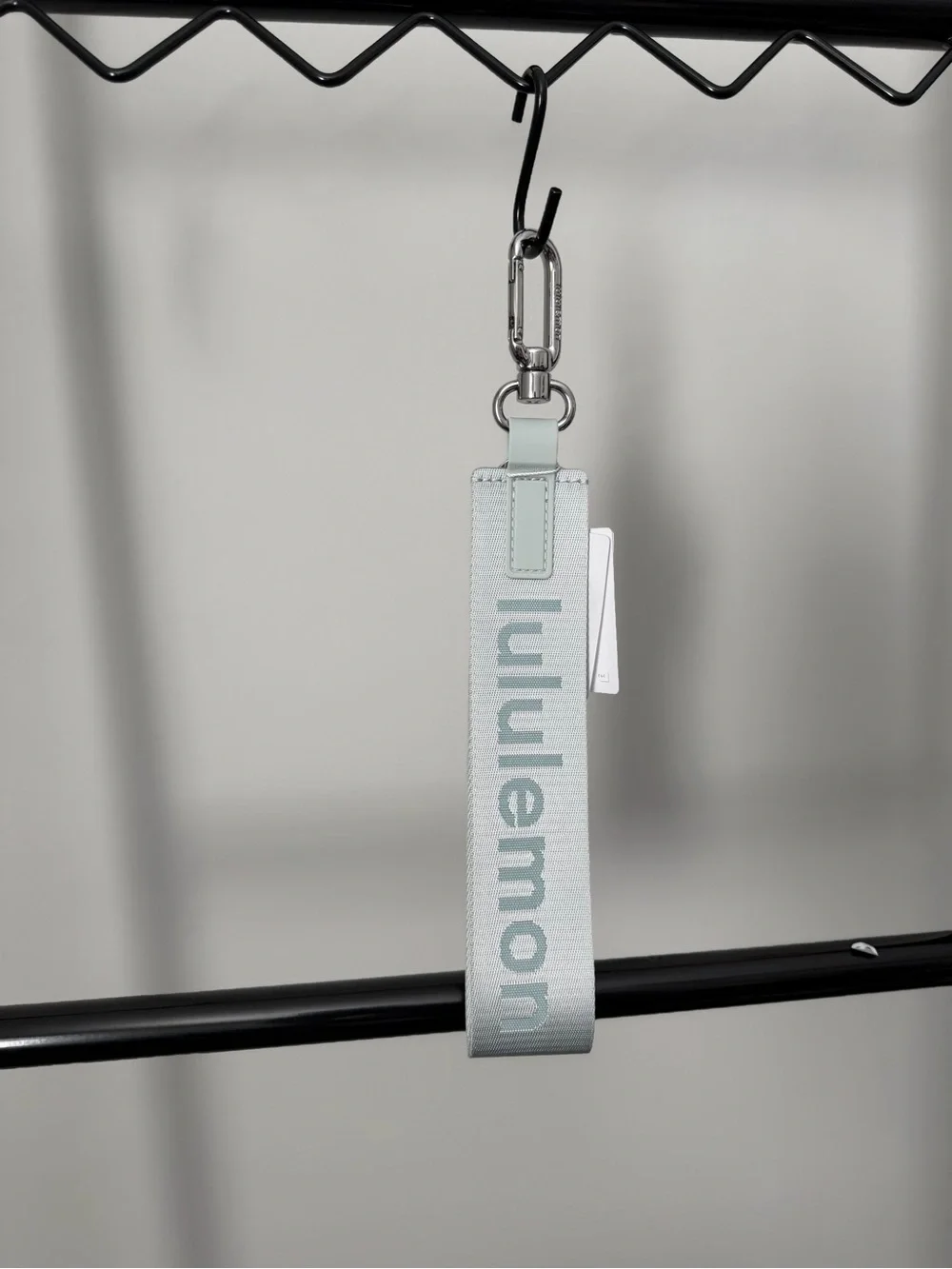 Lululemon Never Lost Keychain Pelican/Fountain NWT